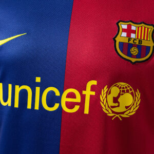 Barcelona 08/09 Home Player Version Retro Jersey – Vintage Replica Football Socc