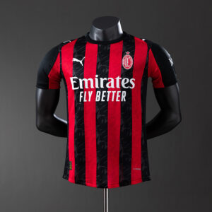 AC Milan 25/26 Home Player Version Jersey – Replica Football Soccer Shirt – S–4X