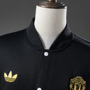 M-U Jacket - White & Black – Replica Football Soccer Shirt – S–XXL