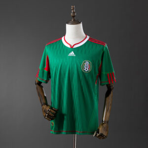 Mexico 2010 Home Retro Jersey – Vintage Replica Football Soccer Shirt – S–XXL