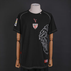 Athletic Club Bilbao 2005/08 Black Retro Jersey – Vintage Replica Football Socce