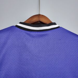 97/98 Real Madrid Away Retro Jersey – Vintage Replica Football Soccer Shirt – S-