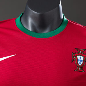 Portugal 2012 Home Player Version Retro Jersey – Vintage Replica Football Soccer