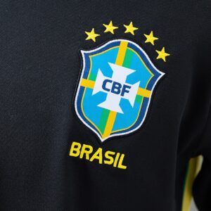 Brazil Jordan Brand Drill Top - Black – Replica Football Soccer Shirt – S–4XL