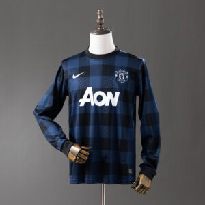 Manchester United 2013/14 Away Long Sleeve Retro Jersey – Classic Football Shirt