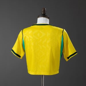 Brazil 2026 Home Women's Crop Top Style Jersey – Replica Football Soccer Shirt –