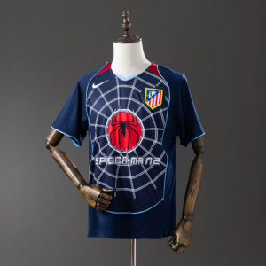 Atletico Madrid 2004/05 Away Retro Jersey – Vintage Replica Football Soccer Shir
