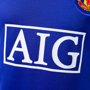 Manchester United 2008/09 Third Away Long Sleeve Player Version Retro Jersey – V