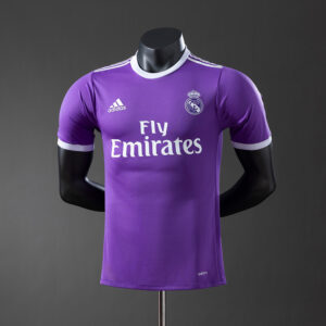 Real Madrid 2016/17 Away Player Version Retro Jersey – Vintage Replica Football