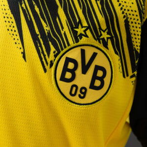 Dortmund 25/26 Home Kids Kit Jersey – Replica Football Soccer Shirt – Size 16–28