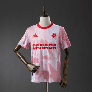 Canada 2026 Promotional Apparel Jersey Pink – Replica Football Soccer Shirt – S–