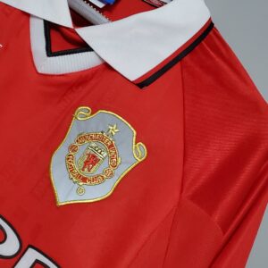 1999/00 Manchester United Champions League Home Long Sleeve Retro Replica S-XXL