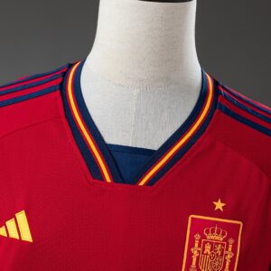 Spain 2022 Home Retro Jersey – Replica Football Soccer Shirt – S–XXL
