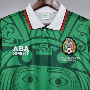 1998 Mexico Home Retro Replica S-XXL