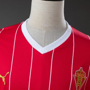 Sporting de Gijon 25_26 Retro Style Jersey – Replica Football Soccer Shirt – S–4
