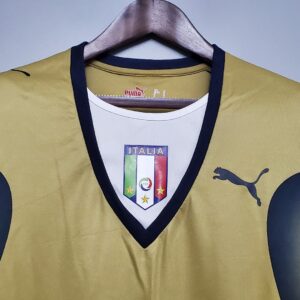 2006 Italy Goalkeeper Home Retro Replica Jersey Size M-XL