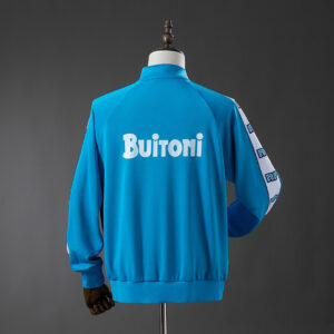 Napoli 87/88 Retro Jacket Blue – Replica Football Soccer Shirt – S–XXL
