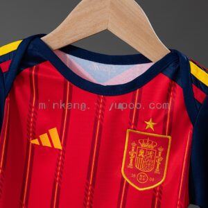 Spain 26_27 Baby Home Jersey – Replica Football Soccer Shirt – Size 9–12