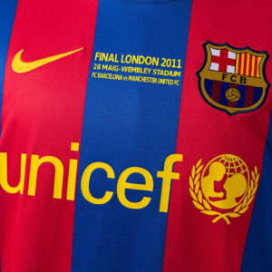 Barcelona 2010/11 Home Long Sleeve Retro Jersey – Vintage Replica Football Socce