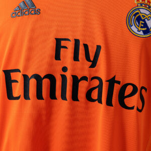 Real Madrid 2013/14 Second Away Retro Jersey – Vintage Replica Football Soccer S