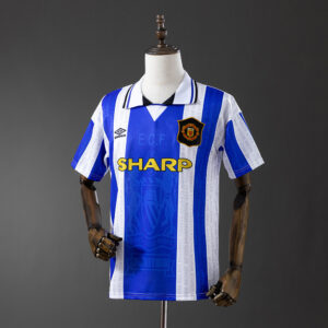 Manchester United 1994/96 Second Away Retro Jersey – Classic Football Shirt – S–