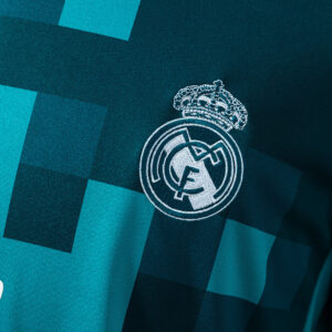 Real Madrid 2017/18 Second Away Long Sleeve Retro Jersey – Vintage Replica Footb