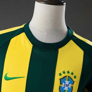 Brazil Long-sleeved Sweatshirt - Yellow & Green – Replica Football Soccer Shirt
