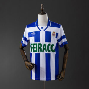 Retro Deportivo La Coruña 1994/95 Home Jersey – Vintage Replica Football Soccer