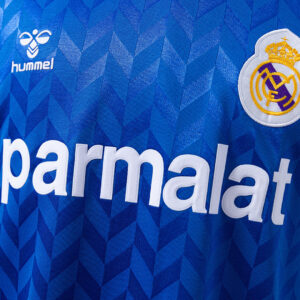 Real Madrid 1986/87 Away Retro Jersey – Vintage Replica Football Soccer Shirt –