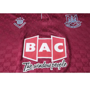 West Ham United 1989/90 Home Retro Jersey – Classic Football Shirt – S–XXL