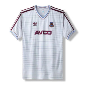 West Ham United 1986 Away Retro Jersey – Classic Football Shirt – S–XXL