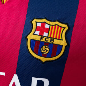 Barcelona 2014/15 Home Long Sleeve Player Version Retro Jersey – Vintage Replica