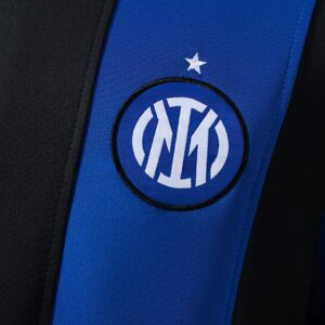 Inter Milan 25/26 Long-Sleeved Sweatshirt – Dark Blue & Black – Replica Football