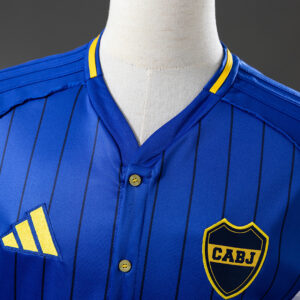 Boca Juniors 25/26 US Pack Full-Button Baseball Jersey Blue S-4XL