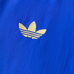 Real Madrid Reversible Jacket Windbreaker – Blue & Yellow – Replica Football Soc