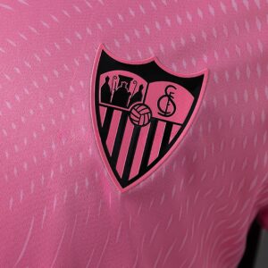 Sevilla 25_26 Goalkeeper Pink Jersey – Replica Football Soccer Shirt – S–XXL