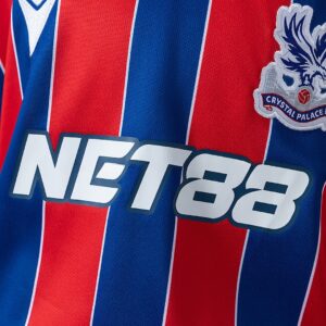 Crystal Palace 25/26 Home Kids Kit Jersey – Replica Football Soccer Shirt – Size