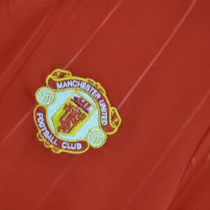 83/84 Manchester United Home Retro Jersey – Vintage Replica Football Soccer Shir