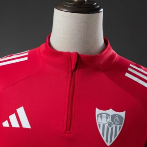 Sevilla 25_26 Training Top Red – Replica Football Soccer Shirt – S–XXL