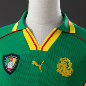 Cameroon 1998/99 Home Retro Jersey – Vintage Replica Football Soccer Shirt – S–X