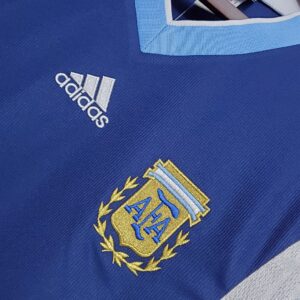 1998 Argentina Away Retro Jersey – Vintage Replica Football Soccer Shirt – S-XXL