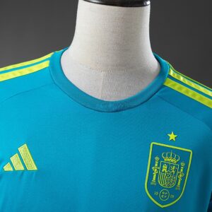 Spain 2026 Goalkeeper - Blue Jersey – Replica Football Soccer Shirt – S–4XL