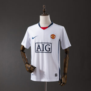 Manchester United 2008/09 Away (League Edition) Retro Jersey – Classic Football