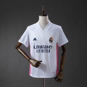 Real Madrid 20_21 Home Retro Jersey – Replica Football Soccer Shirt – S–XXL