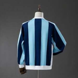 Argentina 25/26 Long-Sleeved Sweatshirt – Dark Blue & Light Blue – Replica Footb
