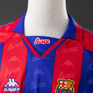 Barcelona 1995/97 Home Long Sleeve Retro Jersey – Vintage Replica Football Socce