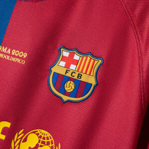 Barcelona 2008/09 Home Retro Jersey – Vintage Replica Football Soccer Shirt – Si