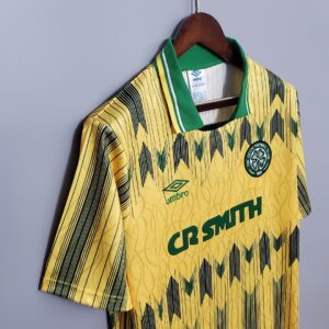 91/92 Celtic Away Retro Jersey – Vintage Replica Football Soccer Shirt – S-XXL