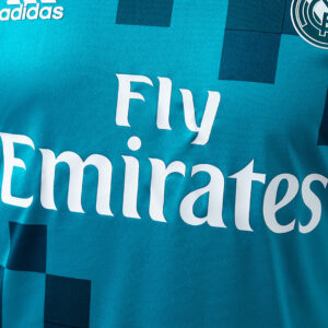 Real Madrid 2017/18 Third Away Long Sleeve Player Version Retro Jersey – Vintage