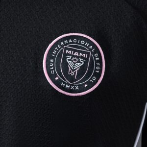 Inter Miami 25_26 POLO - Black – Replica Football Soccer Shirt – S–XXL